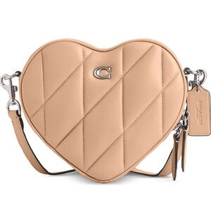 Coach Tan Quilted Crossbody Bag